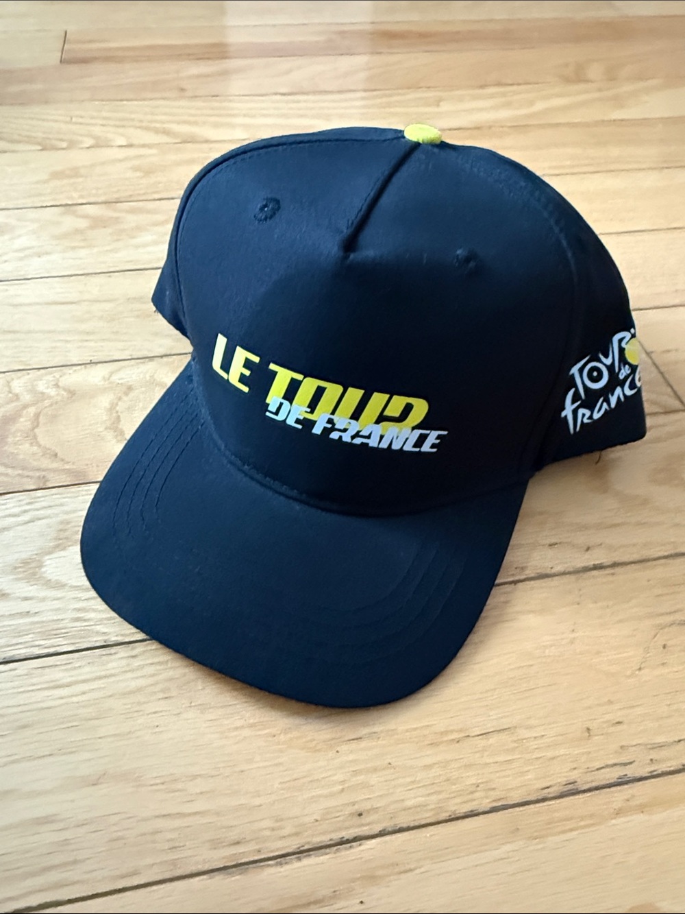 Black and Yellow 'Le Tour de France' Cap